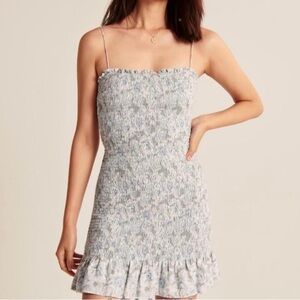 Abercrombie & Fitch Smocked Mini Dress XL